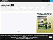 Tablet Screenshot of maxisoft.it